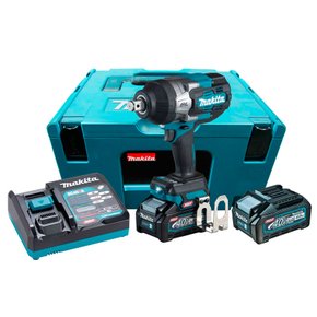 Chave de Impacto a bateria Com Encaixe de 3/4 40V XGT TW001GM201 Makita
