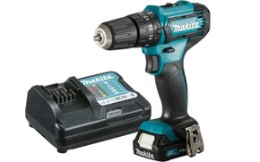 Parafusadeira Furadeira Com Impacto 12V CXT Mandril 3/8 HP333DWYX3 Com Bateria 1.5 Ah Makita