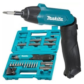 Parafusadeira Dobrável a Bateria Com Jogo de Bits 3.6V DF001D Makita